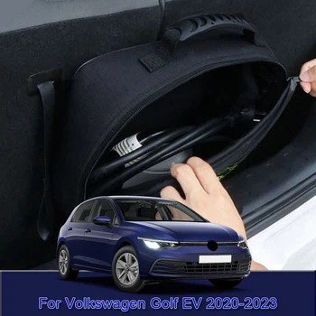 EV Автомобилен Кабел за зареждане За Съхранение Чанта За Носене Зарядно Устройство Вилици Контакти Водоустойчив Огнеустойчиви За Volkswagen Golf EV 2020-2022 2023