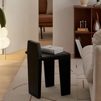 На тиха маса за хранене, стол от масивно дърво, домашен стол, интернет-знаменитост, висококачествен дизайн на прост табуретка