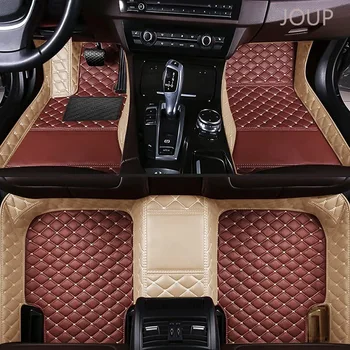 Обичай автомобилни постелки за Dodge Challenger 2007-2021 години на освобождаването, автомобилни аксесоари, от екологично чиста кожа, Детайли на интериора