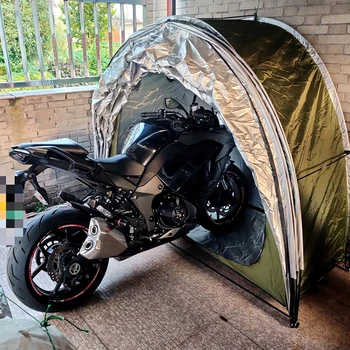 Водоустойчив палатка за съхранение на мотоциклети, калъф за под наем, Навес за велосипеди, Скривалища за свободни стаи, Палатки за съхранение на мотоциклети, Градински навес, палатка