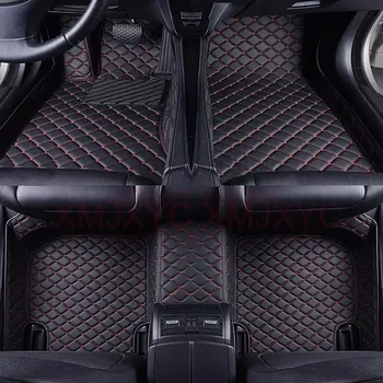 Обичай 3D Автомобилни Постелки за Hyundai Tucson 2019-2023 Creta ix25 2020-2023 Интериорни Аксесоари От Изкуствена Кожа