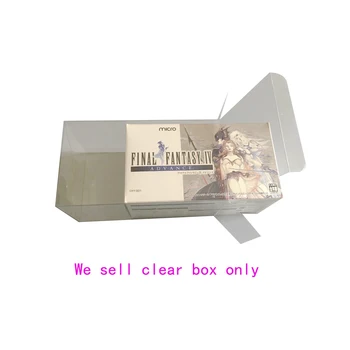 Пластмасова кутия от PET пластмаса за GBM FF4, Лимитирана серия, Кутия за съхранение, Прозрачна Витрина