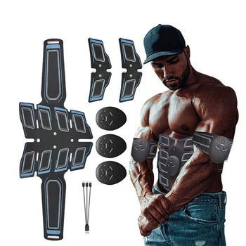 EMS Инструмент за укрепване на коремната кухина, тренажор за корема, 8 опаковки, моделирующий мускулите на корема, Спортен масажор за отслабване