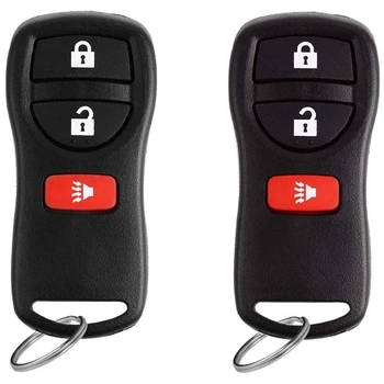 2 Ключ за Nissan Frontier Murano Quest NV Pathfinder xterra студената Versa Кола с дистанционно управление без ключ за KBRASTU15