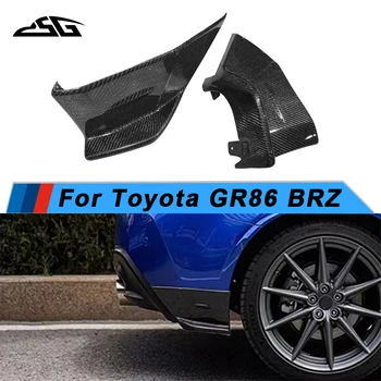 За Toyota GR86 Subaru BRZ от въглеродни влакна задна броня за устни, спойлер за брадичката, аксесоари за превозни средства за защита, Комплекти