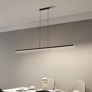 Модерен окачен лампа, минималистичная led полилей за масата за хранене в ресторанта, дневна, Окачена лампа за дома, вътрешно осветление