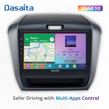 Dasaita Vivid За Honda Freed 2017 2018 2019 радио Мултимедия Android Авто аудио Apple Carplay Android Auto GPS IPS DSP