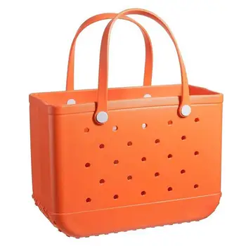 Гумена плажна чанта на ЕВА Водоустойчив пескостойкая градинска чанта-тоут Преносими пътни чанти, Спортна водоустойчива чанта за съхранение