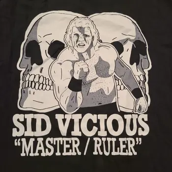 Тениска Sid Vicious Master, Владетел на света, Памучен мъжки t-shirt, всички размери S-4XL V9