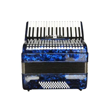 SEASOUND OEM 34 клавишите 60 бас 5 регистри Синя клавиатура за пиано Аккордеонный инструмент Acordeon JP3460
