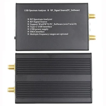 Анализатор на спектъра в корпус от легирана USB 35-4400 М Източник на сигнал с модул за проследяване, анализ на RF честотна област