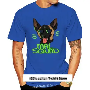 Camiseta de perro malois belga, camiseta de dibujos animados