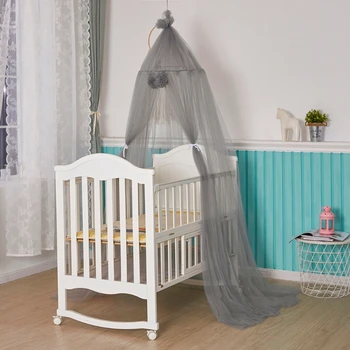 Детска окото Прежди Балдахин за легло, Кошче Мрежа от комари Завеса Купол Подвесная палатка Декор на детска стая
