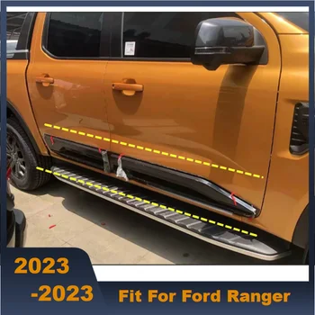 Добро качество, авто страничната ABS формоване врати, лента за тялото, знаменца, защитно покритие, комплект гарнитури, подходящ за Ford Ranger 2023