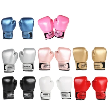 Боксови спортни ръкавици 3-10 години, ръкавици за спарринга, боксови ръкавици за кикбоксинга, ръкавици-чанти