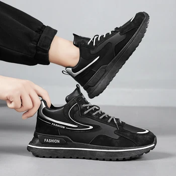 Нова стилна Дизайнерска ежедневни обувки за мъже И жени, удобни маратонки за почивка, Обувки на платформа, Модел мъжки обувки, водене жив топлина, снегоходки