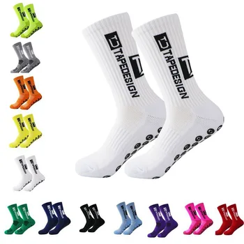 10 чифта нови мъжки противоскользящих футболни чорапи Xlwsbcr, висококачествени меки дишащи сгъстено спортни чорапи за бягане и колоездене