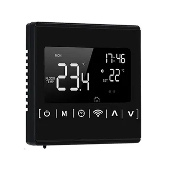 85 В-250 В Термостат за загряване на пода НПМ, регулатор на температурата с LCD сензорен екран
