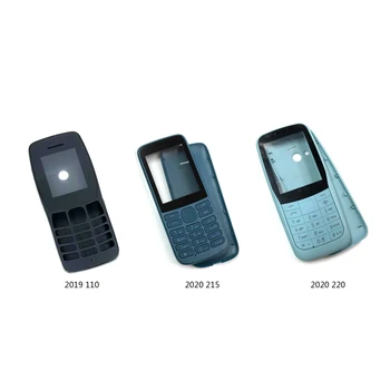 2020 За Nokia 2019 Корпуса на мобилен телефон 110 4G, калъф 215 220 4G мрежа, батерия, задната част на кутията, клавиатура, пълен Комплект