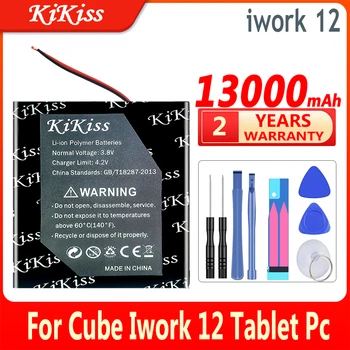 13000 ма Новата батерия KiKiss iwork 12 за батериите tablet pc Cube Iwork12