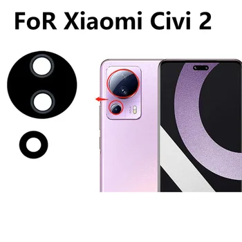 10 Бр. Оригинален За Xiaomi MI Civi 2 Обектив на Задната Камера Стъклена Делото С Подмяна на Етикети Ahesive