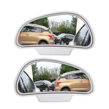 Автомобилно огледало за слепи зони Широкоугольное огледало Регулируема куполна огледалото за обратно виждане, за да охраняем паркинг Автомобилно огледало