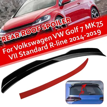 За Volkswagen VW Golf 7 MK75 VII GTI R-Line 2014-2019 Заден Спойлер На Покрива, Гланц Оцветени със Сажди автоаксесоари За Обвеса