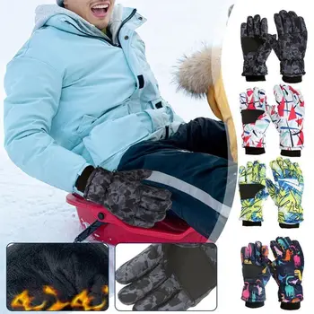 Водоустойчив ски ръкавици, Подарък топли инструменти, дебели Спортни ръкавици, Зимни топли ръкавици, които предпазват от студ
