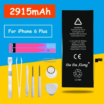 Преносимото батерия за iPhone 6 Plus 6P 6Plus Капацитет 3,82 В 2915 mah, литиево-полимерна, вградена с инструменти