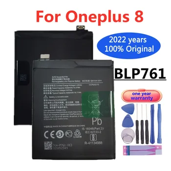 Висококачествен BLP761 4320mAh 100% Оригинални Сменяеми батерии За Oneplus 8 One Plus 8 Телефонни Батерии