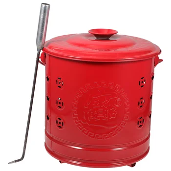Червена записване за барел, Емайла китайското кофа за изгаряне на отпадъци в полза на семейството