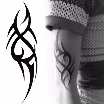 Стилни 3D временни татуировки с тотем на ръка за мъже, татуировки, боди арт, Инструменти за красота за момчета