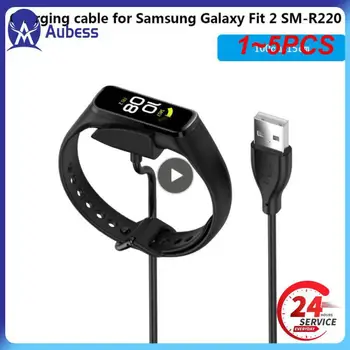 1 ~ 5ШТ Смарт гривна Кабел ABS Зарядно Устройство За Gear Fit 2 Преносимото USB кабел За зареждане -Galaxy Fit2 R220