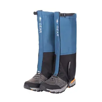 Зимните гамаши Регулируеми гамаши за снегоходки Водоустойчив обувки, Гети за зимни краката Дишащи Гети за туризъм