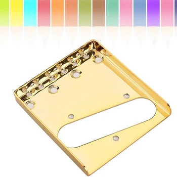 Тампон китарен мост Top Loader за да го получите електрически китари, резервни части и аксесоари (злато) 85,5 mm