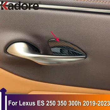 Защитен Стикер За Облицовка на Дръжката на Вратата, Lexus ES 250 350 300h 2019-2021 2022 2023 Аксесоари За Интериора на Колата е От Въглеродни Влакна
