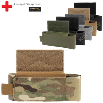 Държач за тактически впрегне, травматологические ножици, торбичка за съхранение на EMT, EDC Фенерче, медицински ножици, военна чанта за колан Molle