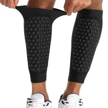 Чорапи със защита на пищяла, дишаща компрессионный ръкав за телета, защитна футболна екипировка за катерене, бягане, бокс