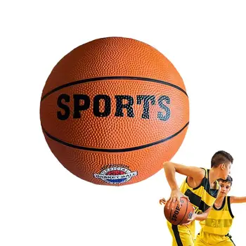 Баскетболни улични професионални баскетболни топки с гумена подплата с висока плътност, Износоустойчиви Баскетболни спортни топки за вътрешна и външна употреба