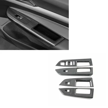 За Volkswagen VW Golf 8 MK8 R 2021 2022 Вратата на колата Подлакътник Панел на писалка Притежател Бутон за включване Стеклоподъемника Покритие на капака Аксесоари