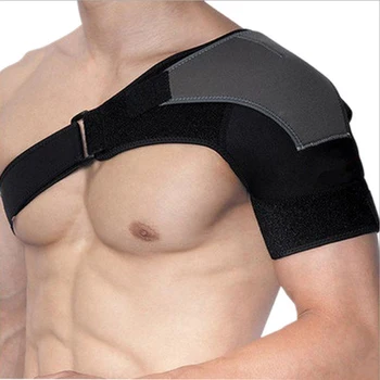 Раменната превръзка 1 бр., регулируема опора за рамото С определяне покритие За предотвратяване на наранявания, Болезнени навяхвания, тендинита рамо