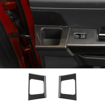 Кутия за съхранение на задната врата на колата, Декоративна накладки, Смяна на етикети за Ford F150 2021 2022 2023 Аксесоари - ABS Въглеродни влакна