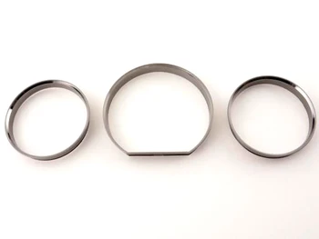 Набор от манометрических пръстени за таблото с хромирано покритие за Mercedes Benz W124